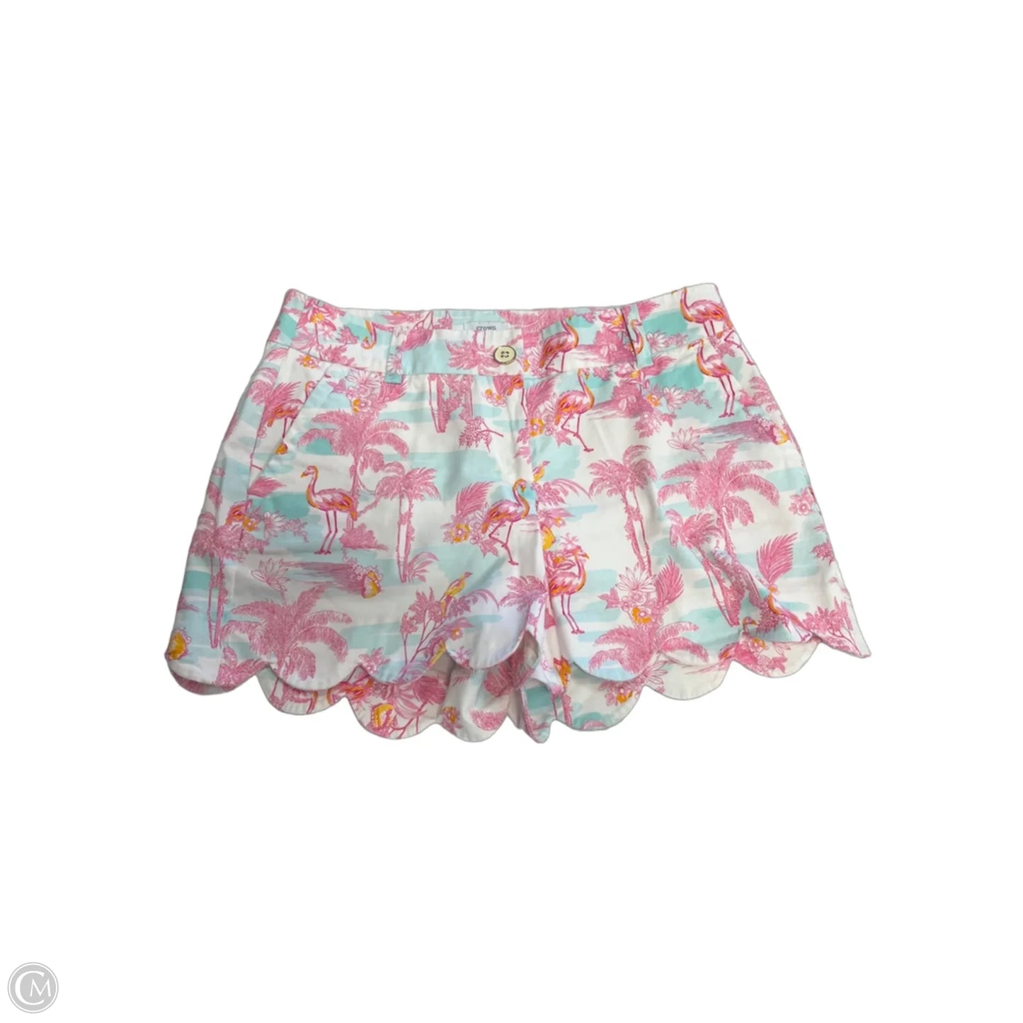 Shorts By Crown And Ivy In Tropical Print, Size: 4