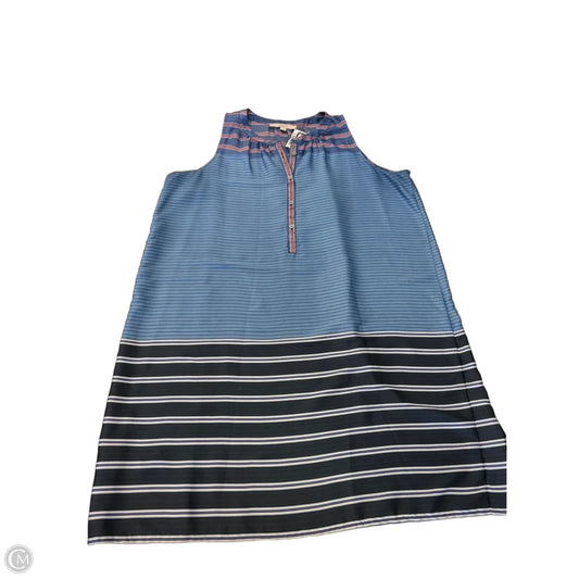 Dress Casual Short By Loft In Blue & Orange, Size: L