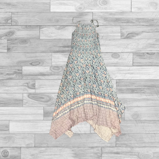 Dress Casual Short By Japna In Blue & Pink, Size: Xs