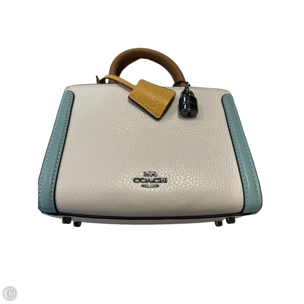 Handbag Designer By Coach, Size: Small