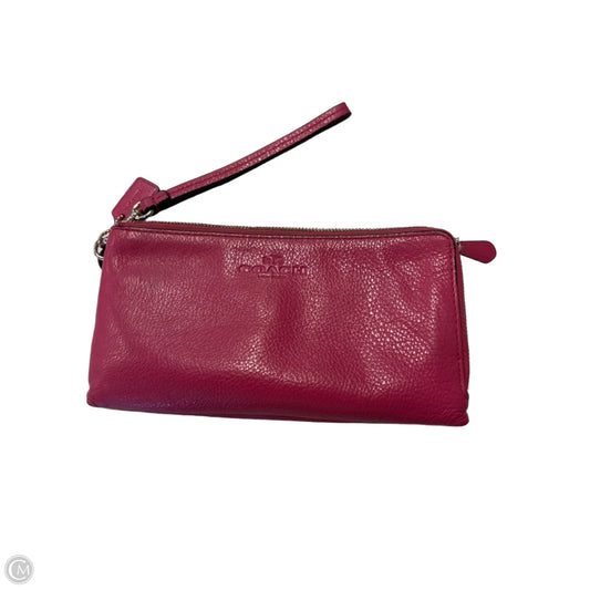 Wristlet Designer By Coach, Size: Small