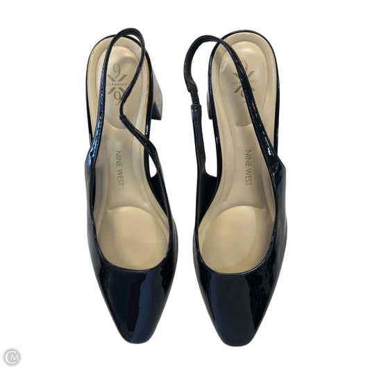 Shoes Heels Block By Nine West In Black, Size: 10