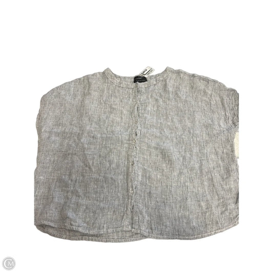 Top Short Sleeve By Tahari In Black, Size: S