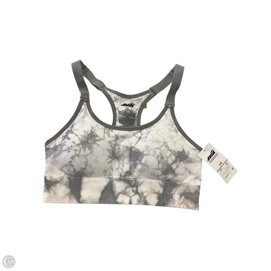 Bra By Avia In Grey & White, Size: L
