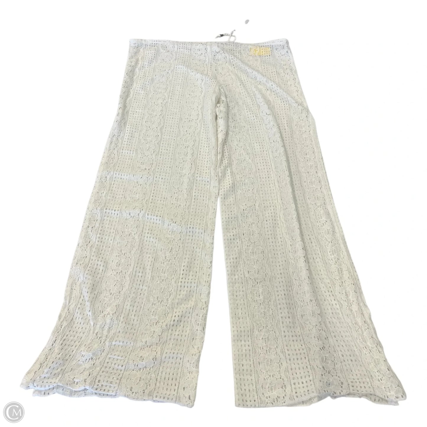 Pants Lounge By Clothes Mentor In White, Size: S