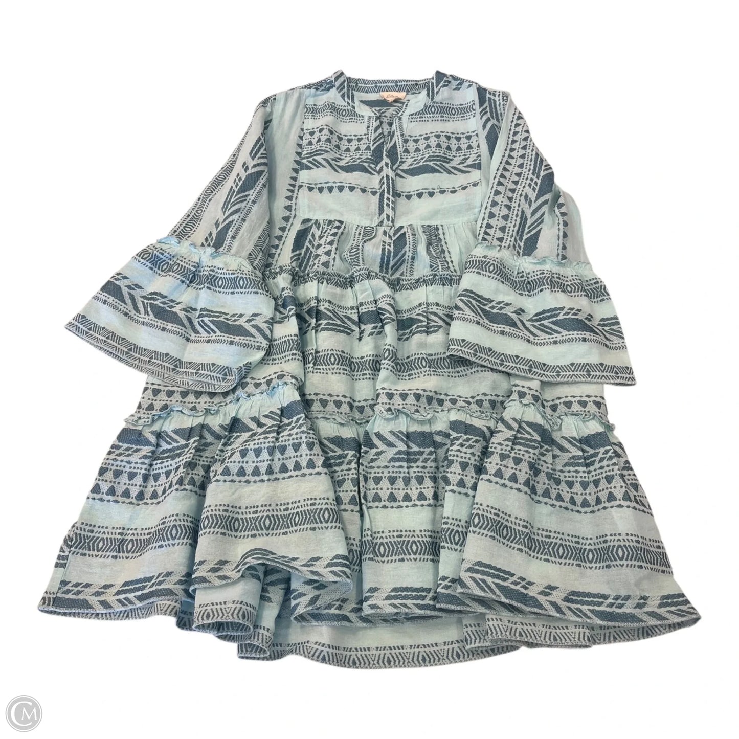 Dress Casual Short By Elan In Blue, Size: M