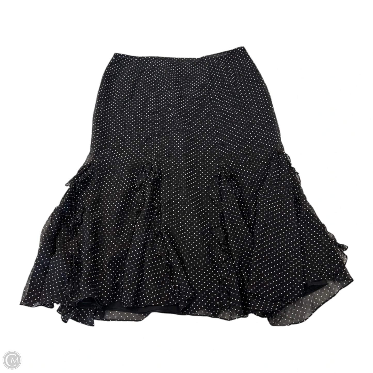 Skirt Midi By Ralph Lauren In Polkadot Pattern, Size: 10p
