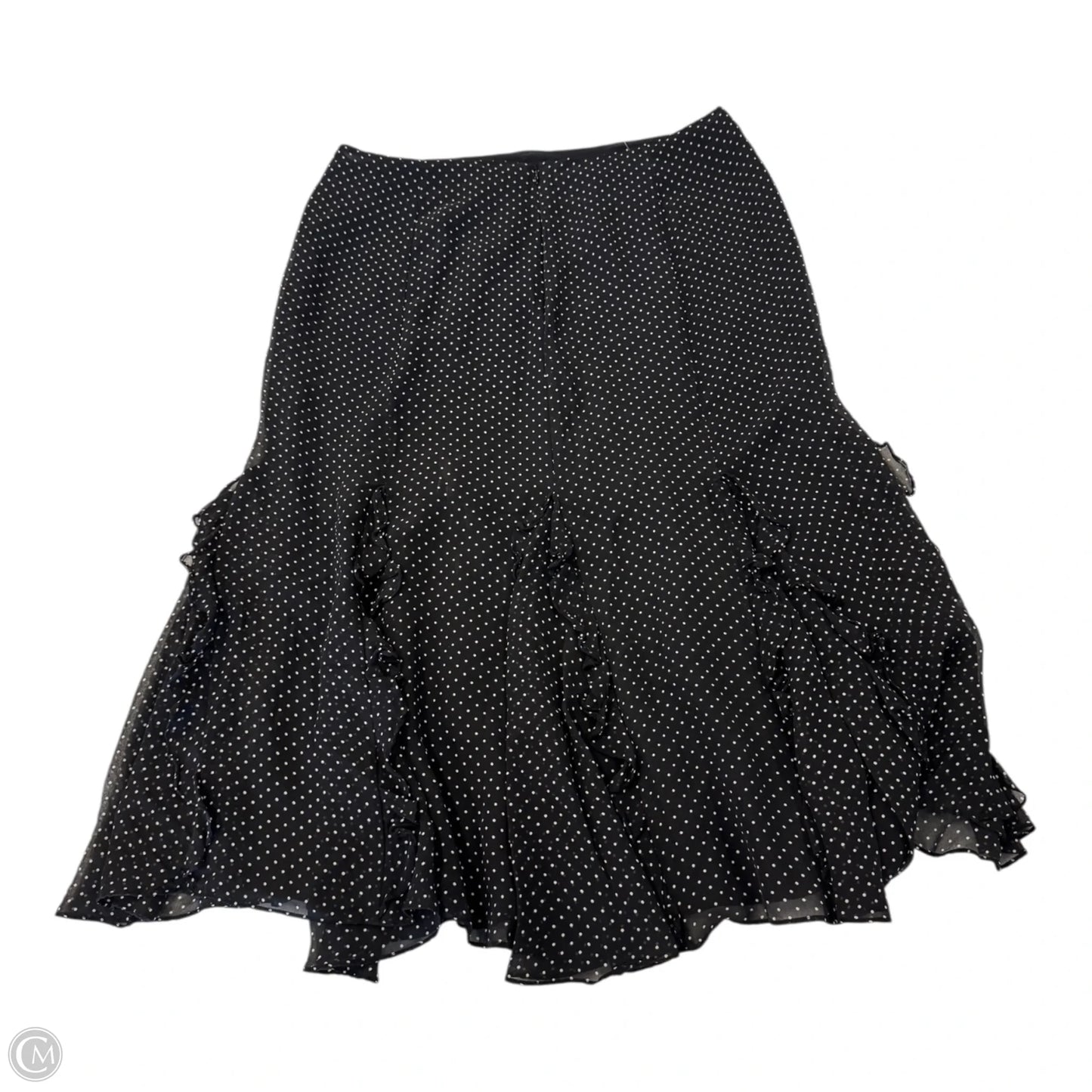 Skirt Midi By Ralph Lauren In Polkadot Pattern, Size: 10p