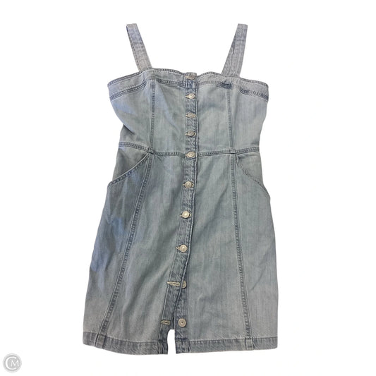 Dress Casual Short By Levis In Blue Denim, Size: L