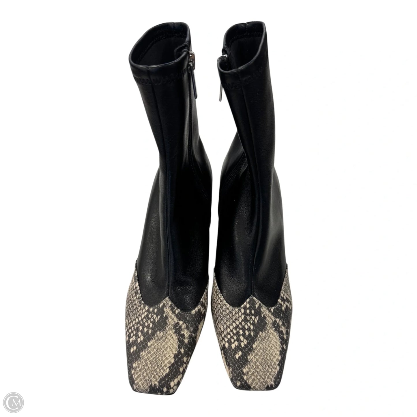 Boots Ankle Heels By Steve Madden In Black, Size: 7