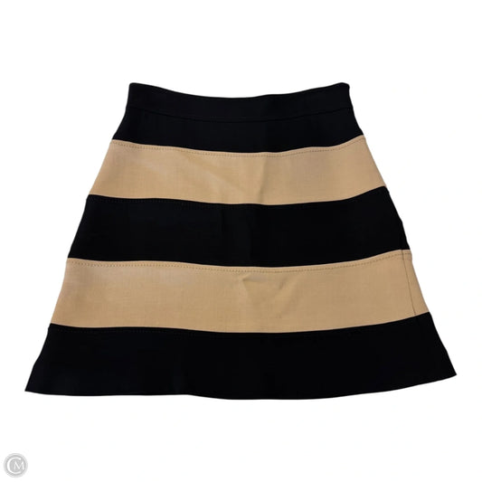 Skirt Designer By Kate Spade In Black & Brown, Size: 10