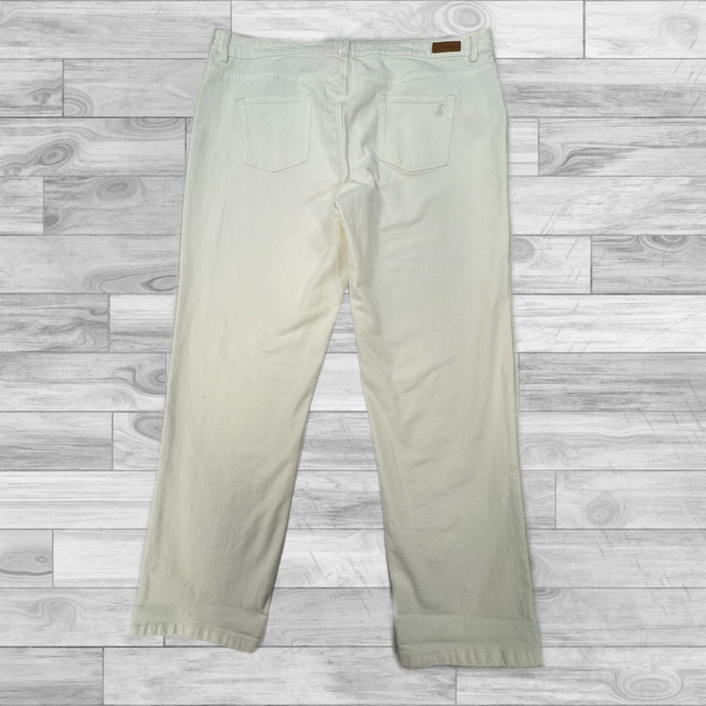 White Pants Ankle Joules, Size 16