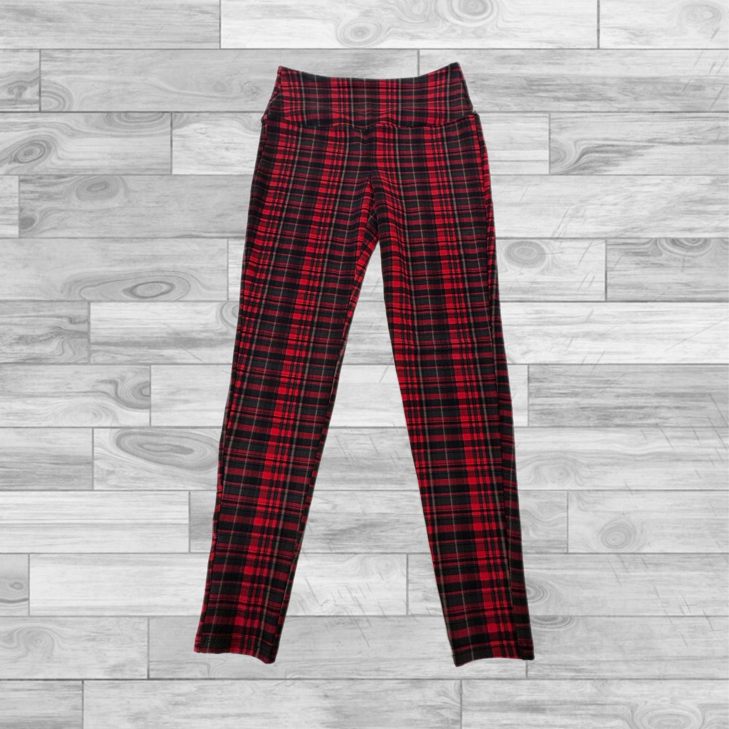 Plaid Leggings Clothes Mentor, Size Petite   Small