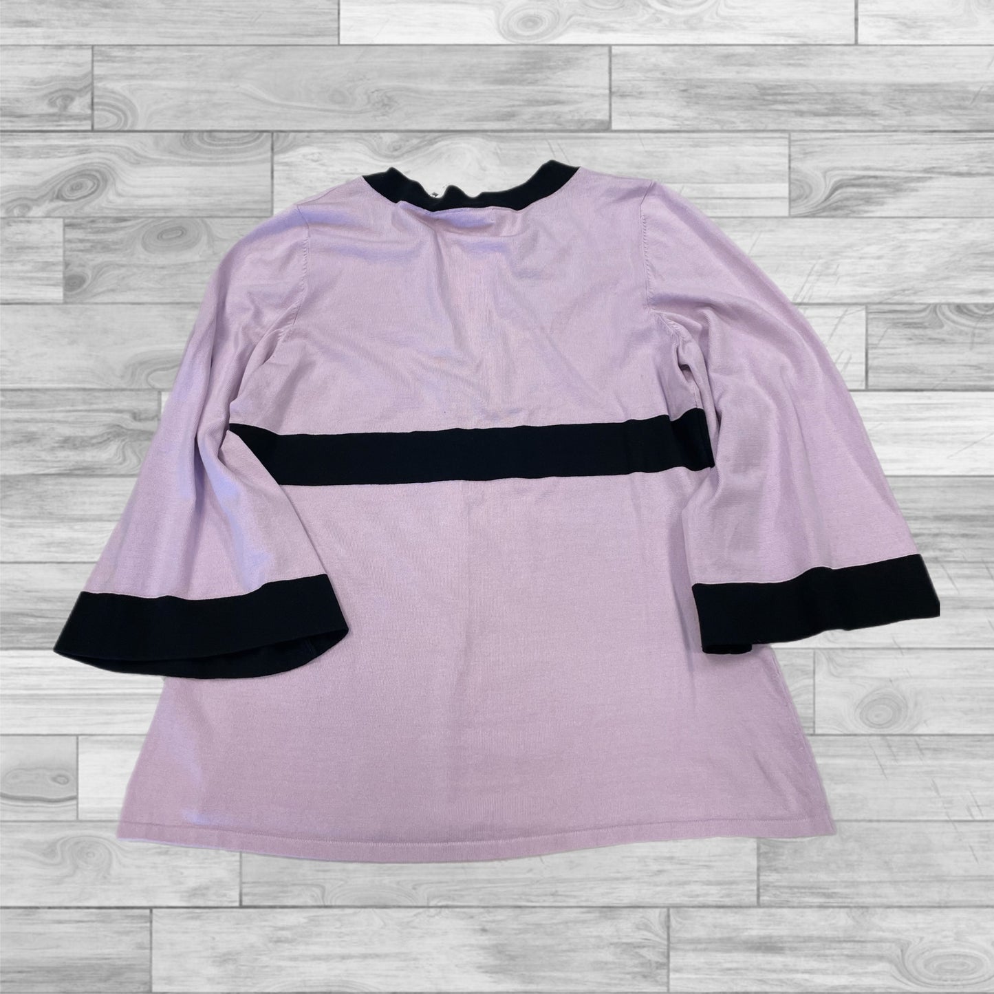 Top 3/4 Sleeve By Inc In Lilac, Size: Xl