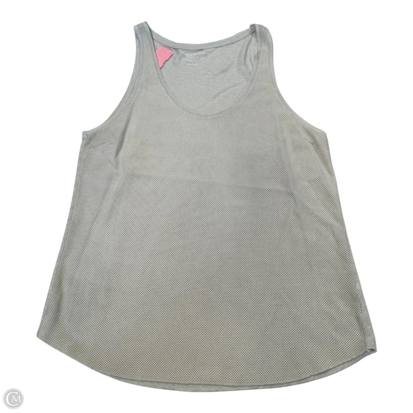 Top Sleeveless Basic By Clothes Mentor In Grey, Size: 4