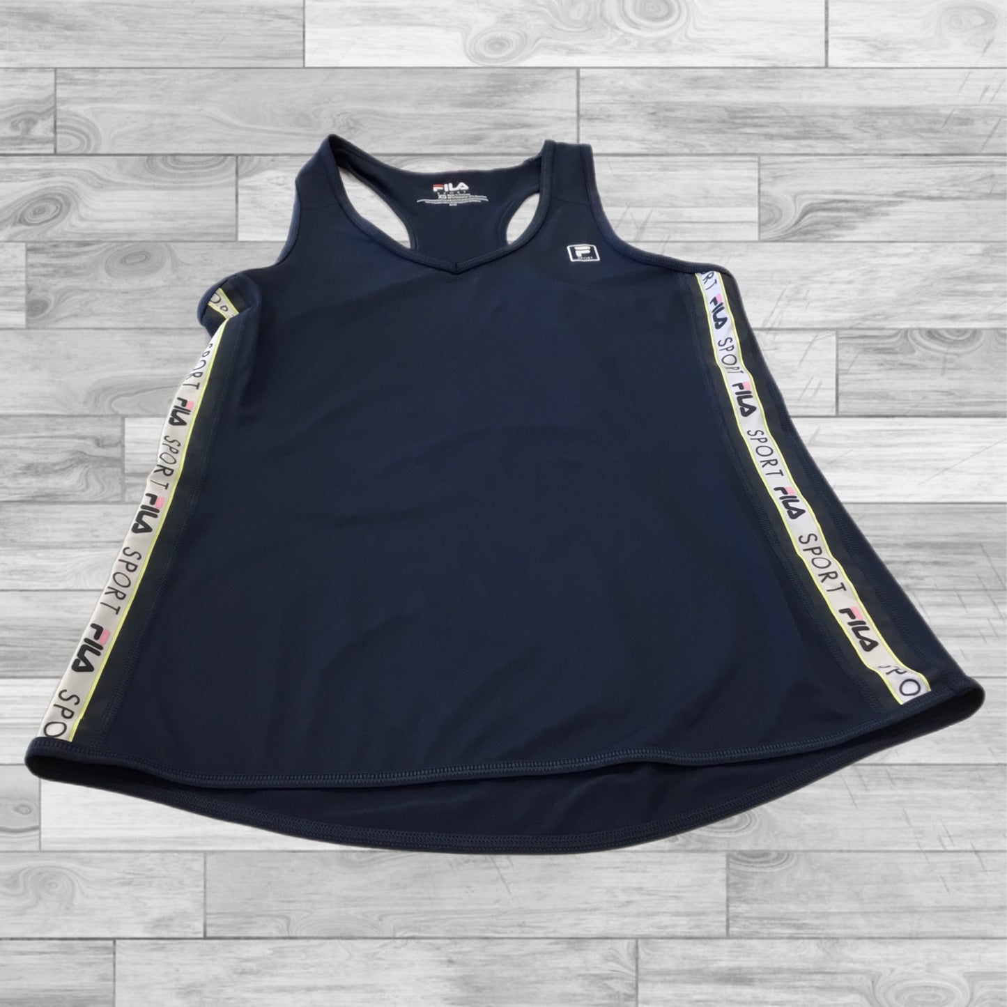 Athletic Tank Top By Fila In Navy, Size: Xs