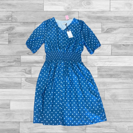 Dress Casual Midi By Clothes Mentor In Polkadot, Size: M