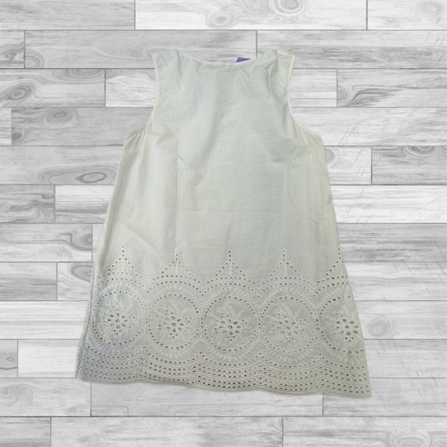 White Top Sleeveless Cynthia Rowley, Size M