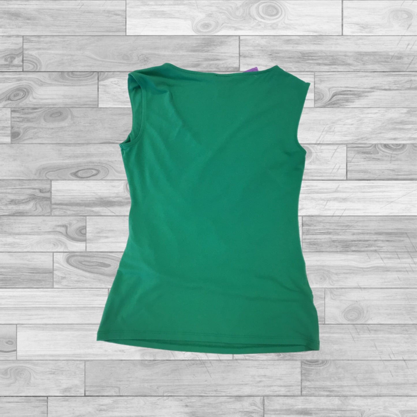 Top Sleeveless By Ann Taylor In Green, Size: S