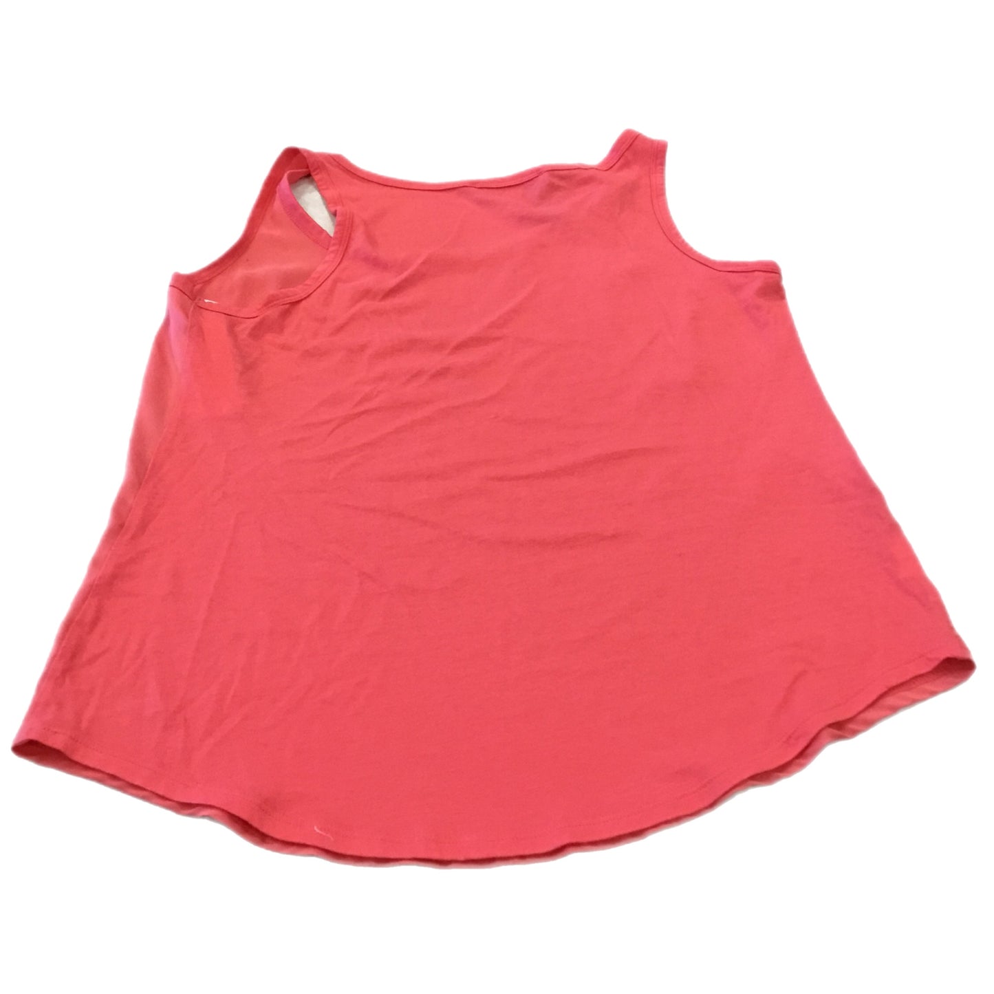 Top Sleeveless By Loft In Coral, Size: Petite  M