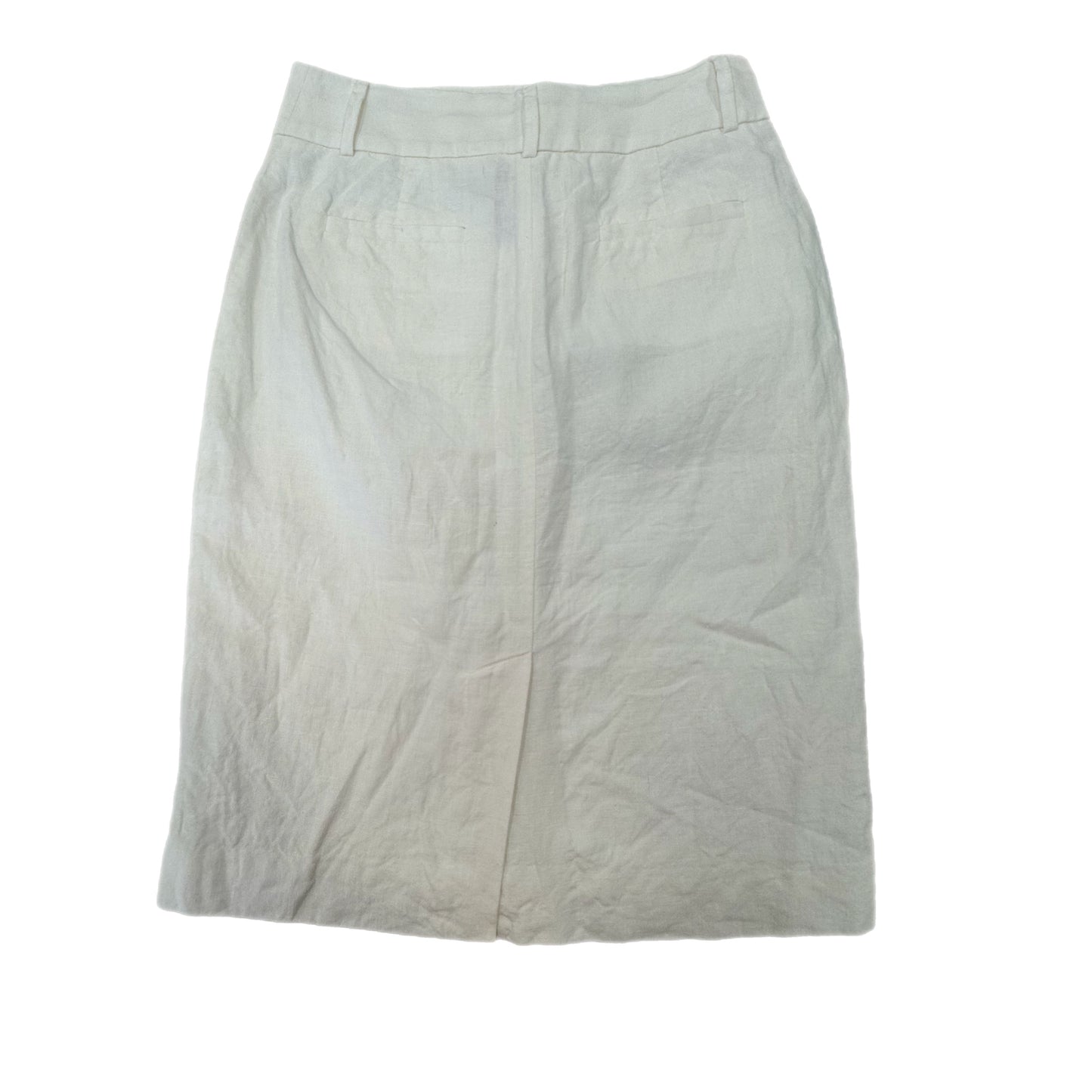 Skirt Mini & Short By Banana Republic In White, Size: 2