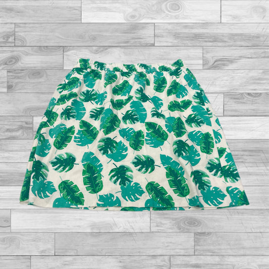 Skirt Mini & Short By J. Crew In Tropical Print, Size: Xl