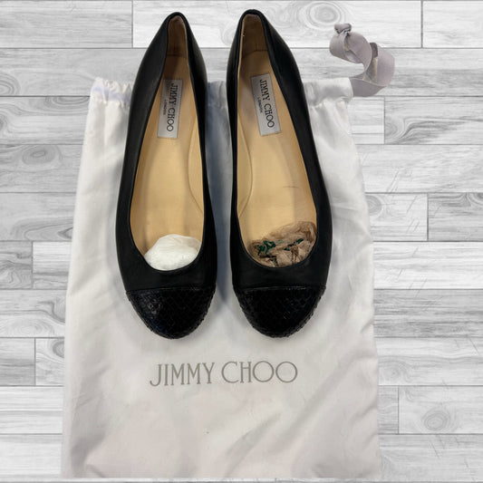 Black Shoes Flats Jimmy Choo, Size 8