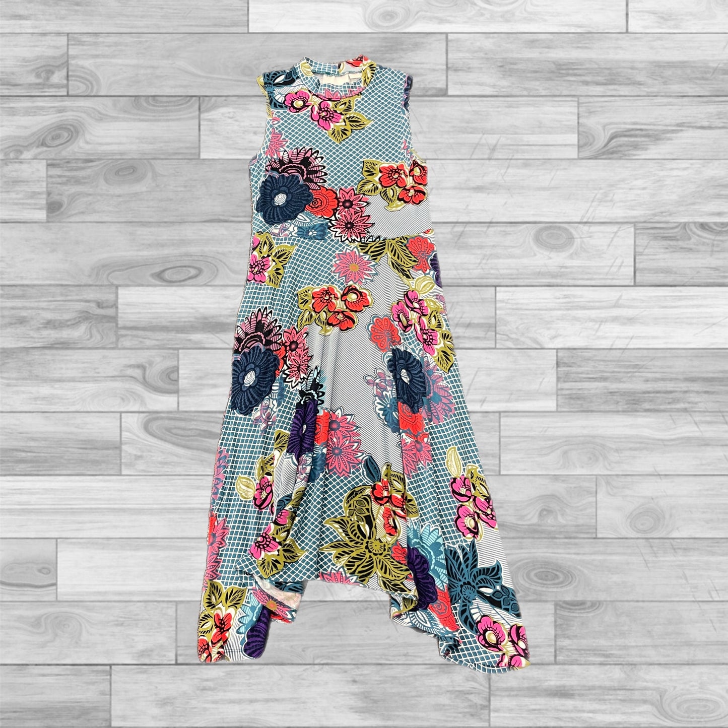 Dress Casual Midi By Maeve In Multi-colored, Size: Xs