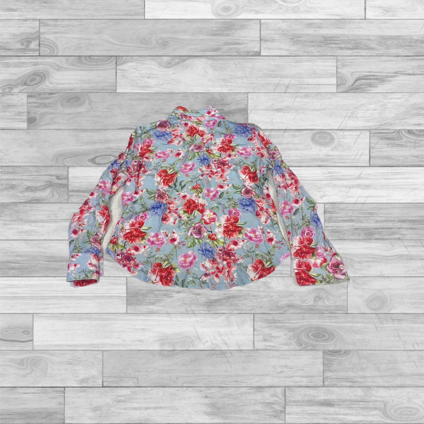 Top Long Sleeve By Cmc In Floral Print, Size: Xs