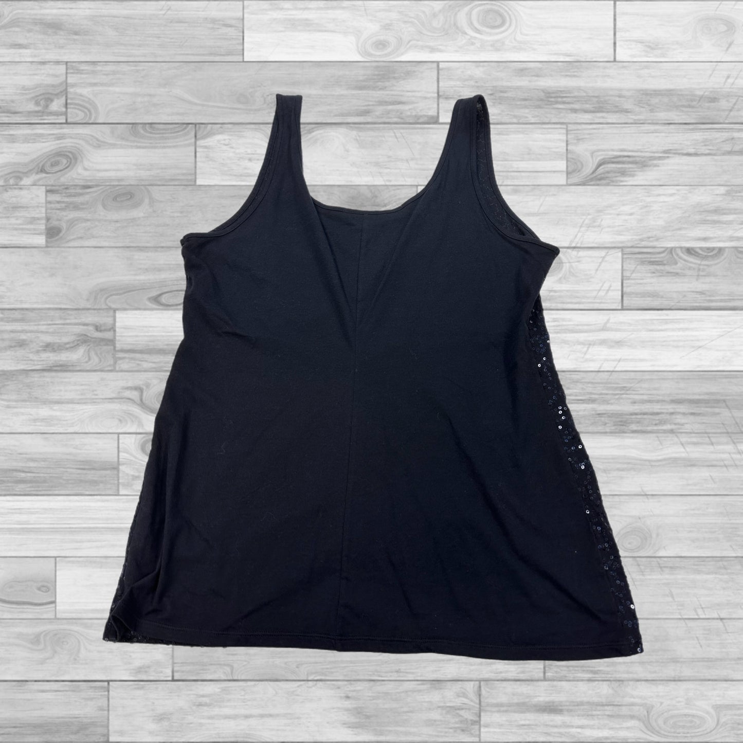 Tank Top By Moda Intl In Navy, Size: L