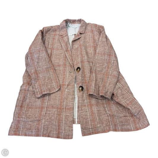 Jacket Other By J. Jill In Plaid Pattern, Size: Xlp