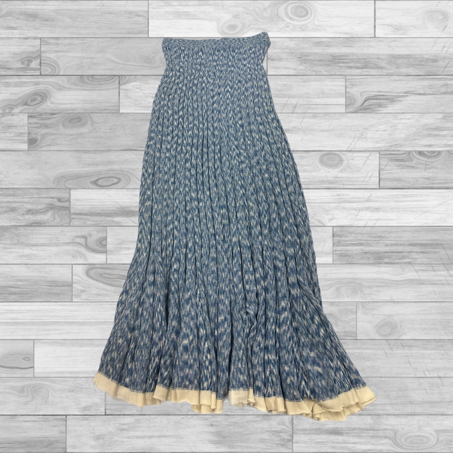 Skirt Maxi By Free People In Blue, Size: L