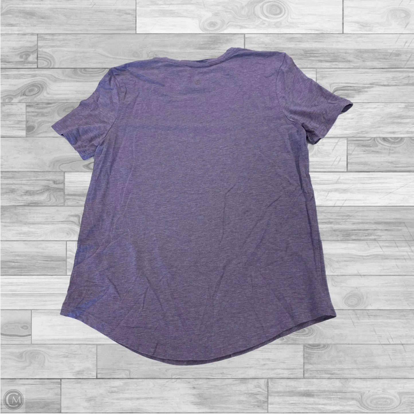 Top Short Sleeve Basic By Lululemon In Purple, Size: 4