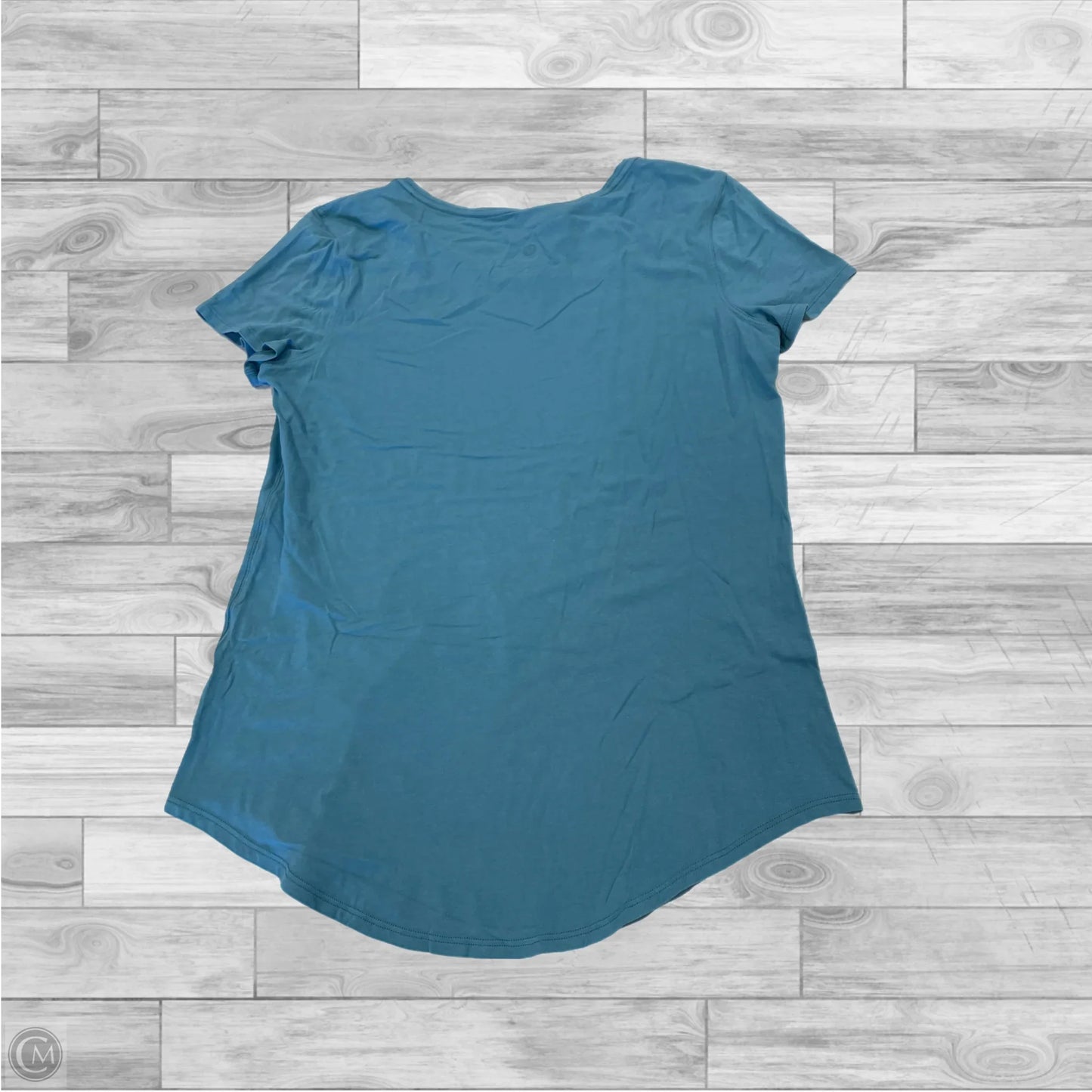 Top Short Sleeve Basic By Lululemon In Blue, Size: 6