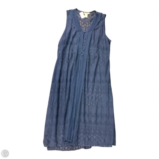 Kimono By Indigo Thread In Navy, Size: 3x