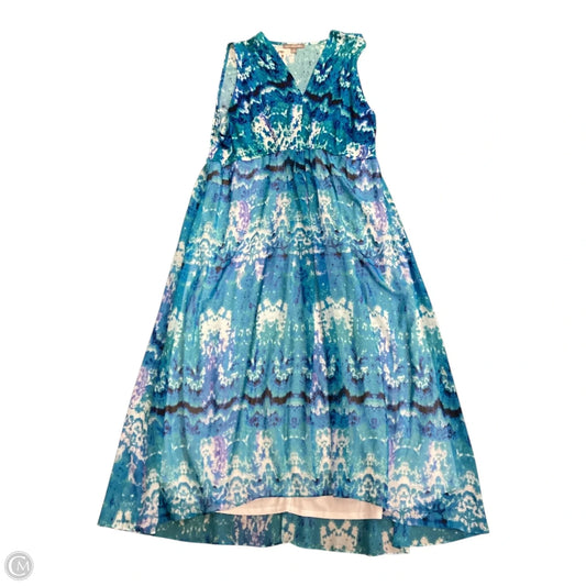 Dress Casual Maxi By Kate & Mallory In Blue, Size: 3x