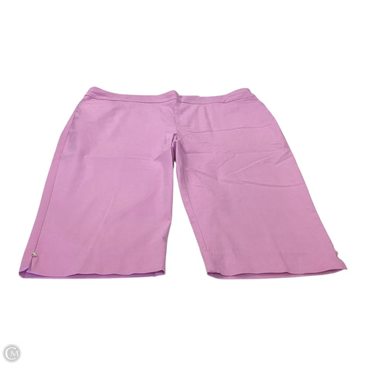 Capris By Chicos In Purple, Size: 18