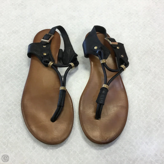Sandals Flats By Aldo In Black, Size: 7.5