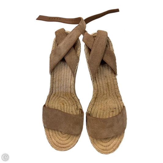 Shoes Designer By Tory Burch In Tan, Size: 7