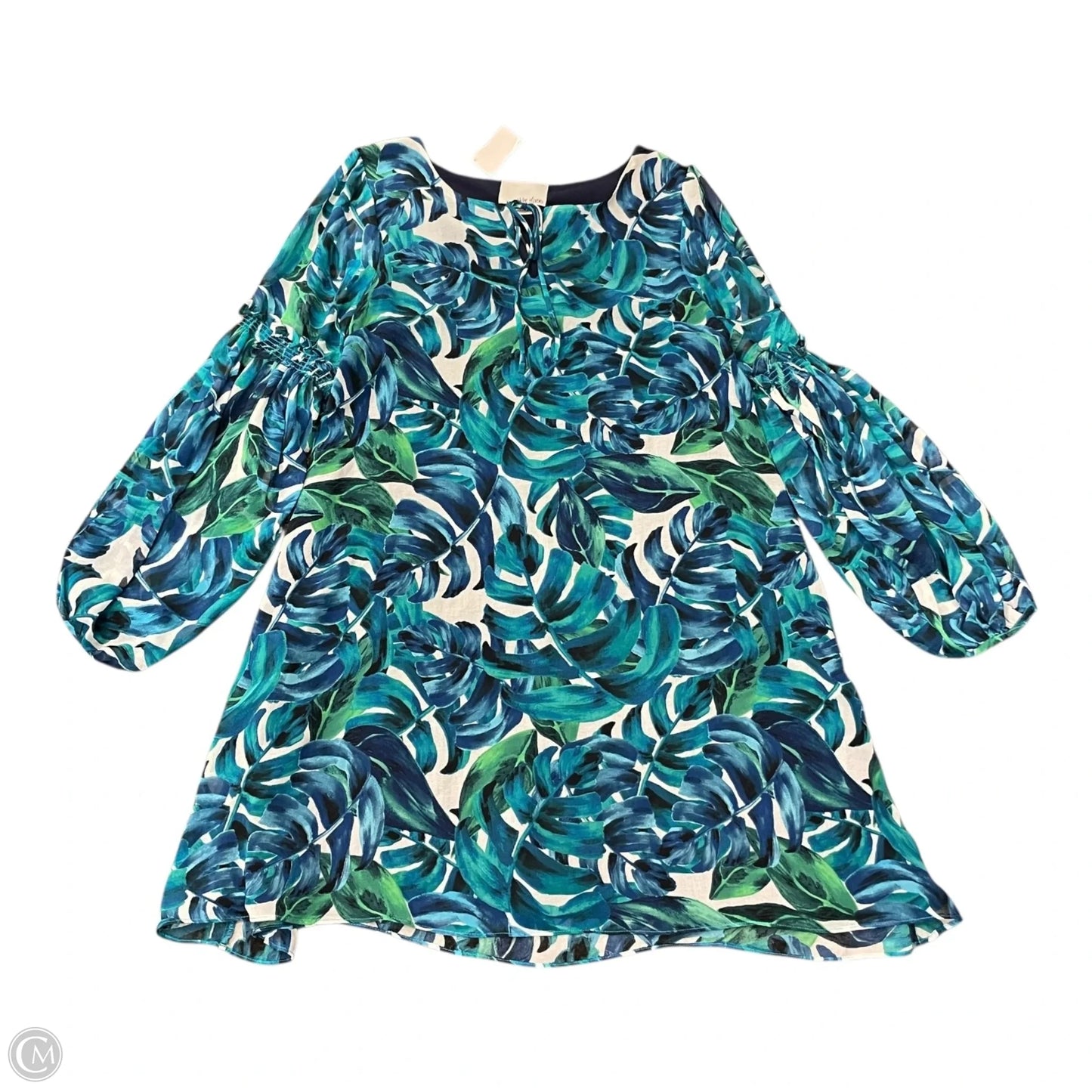 Dress Casual Short By Cmc In Blue & Green, Size: S