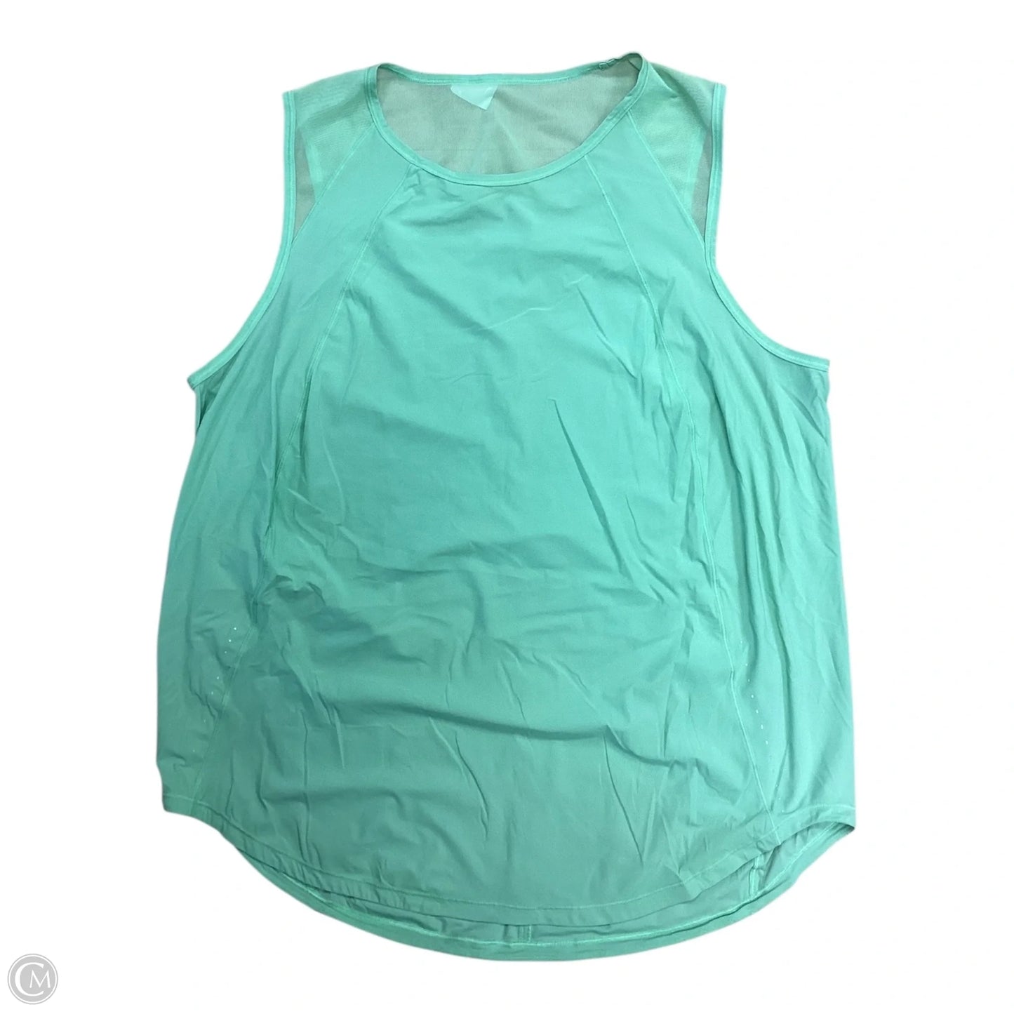 Athletic Tank Top By Lululemon In Green, Size: Xl