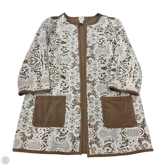 Jacket Other By Chicos In Brown, Size: M