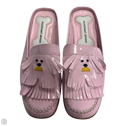 Shoes Flats By Michael Simon In Pink, Size: 7.5