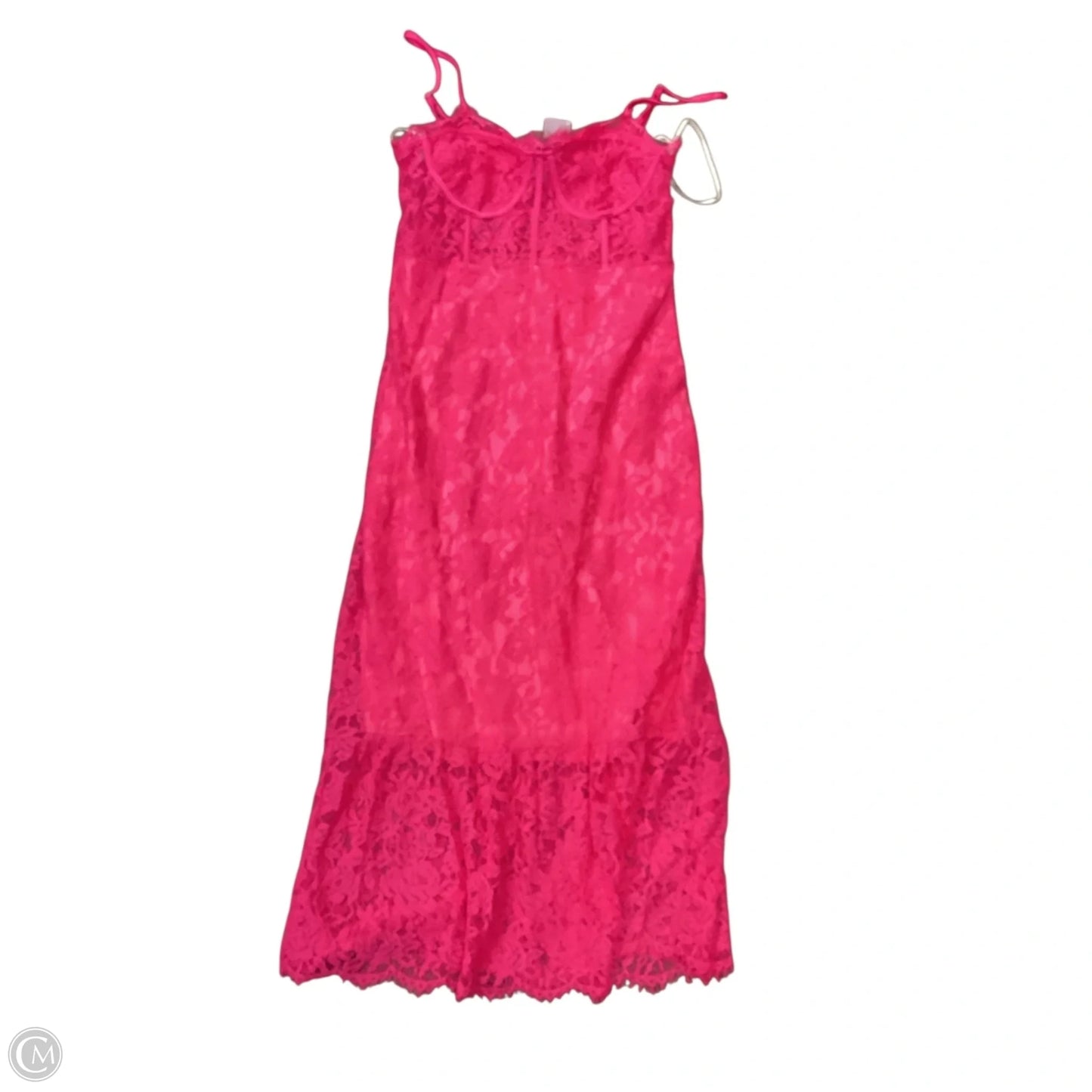 Dress Casual Maxi By Forever 21 In Pink, Size: Xl