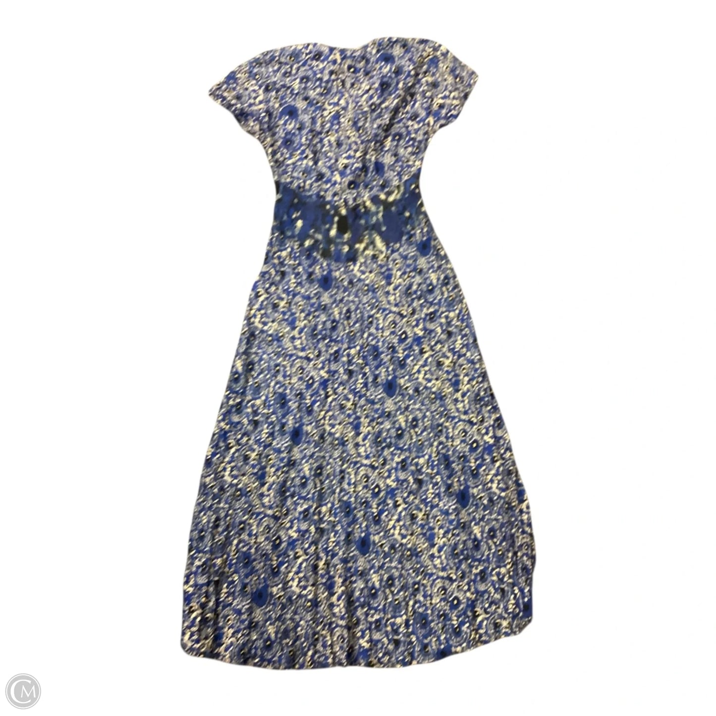 Dress Casual Maxi By Carole Little In Blue, Size: 8