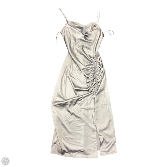 Dress Casual Maxi By Forever 21 In Grey, Size: Xl