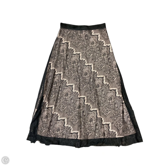Skirt Maxi By Clothes Mentor In Black, Size: Xl