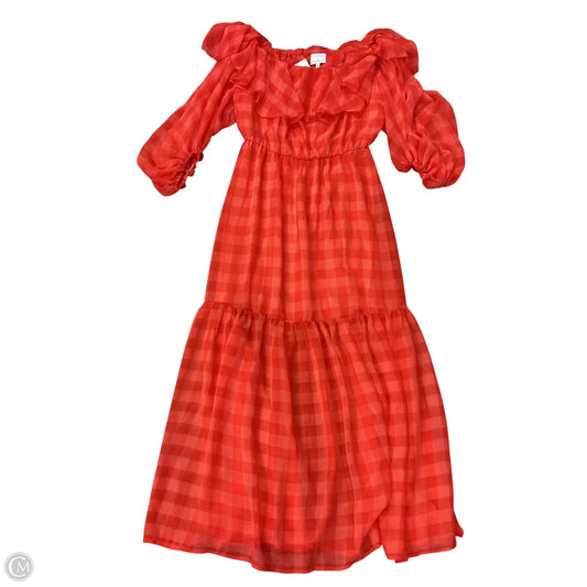 Dress Casual Maxi By Clothes Mentor In Red, Size: L
