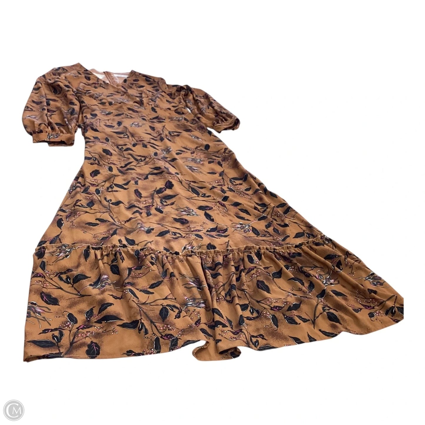 Dress Casual Maxi By Cmc In Multi-colored, Size: M