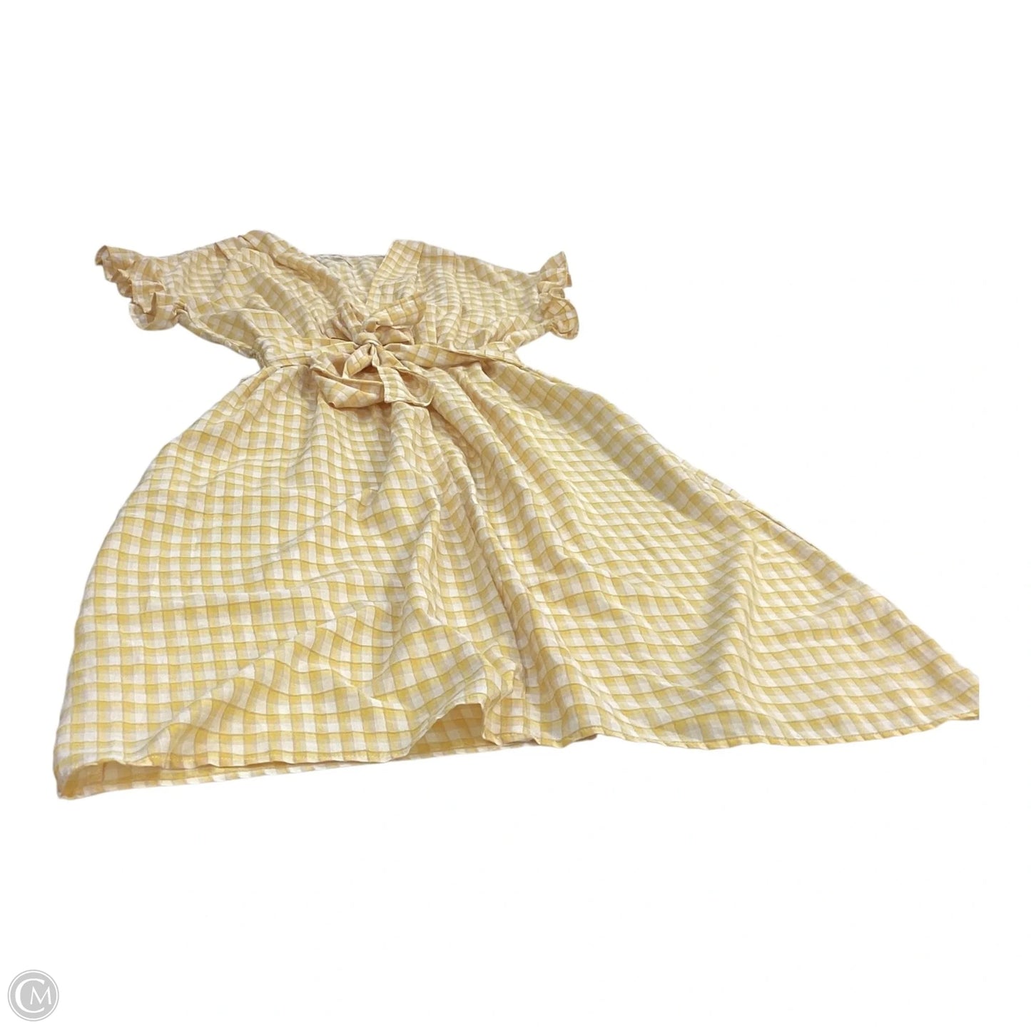 Dress Casual Midi By Max Studio In Yellow, Size: L